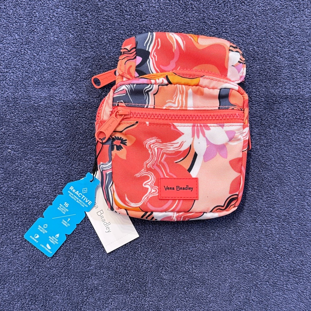 Vera Bradley Coral Floral Backpack